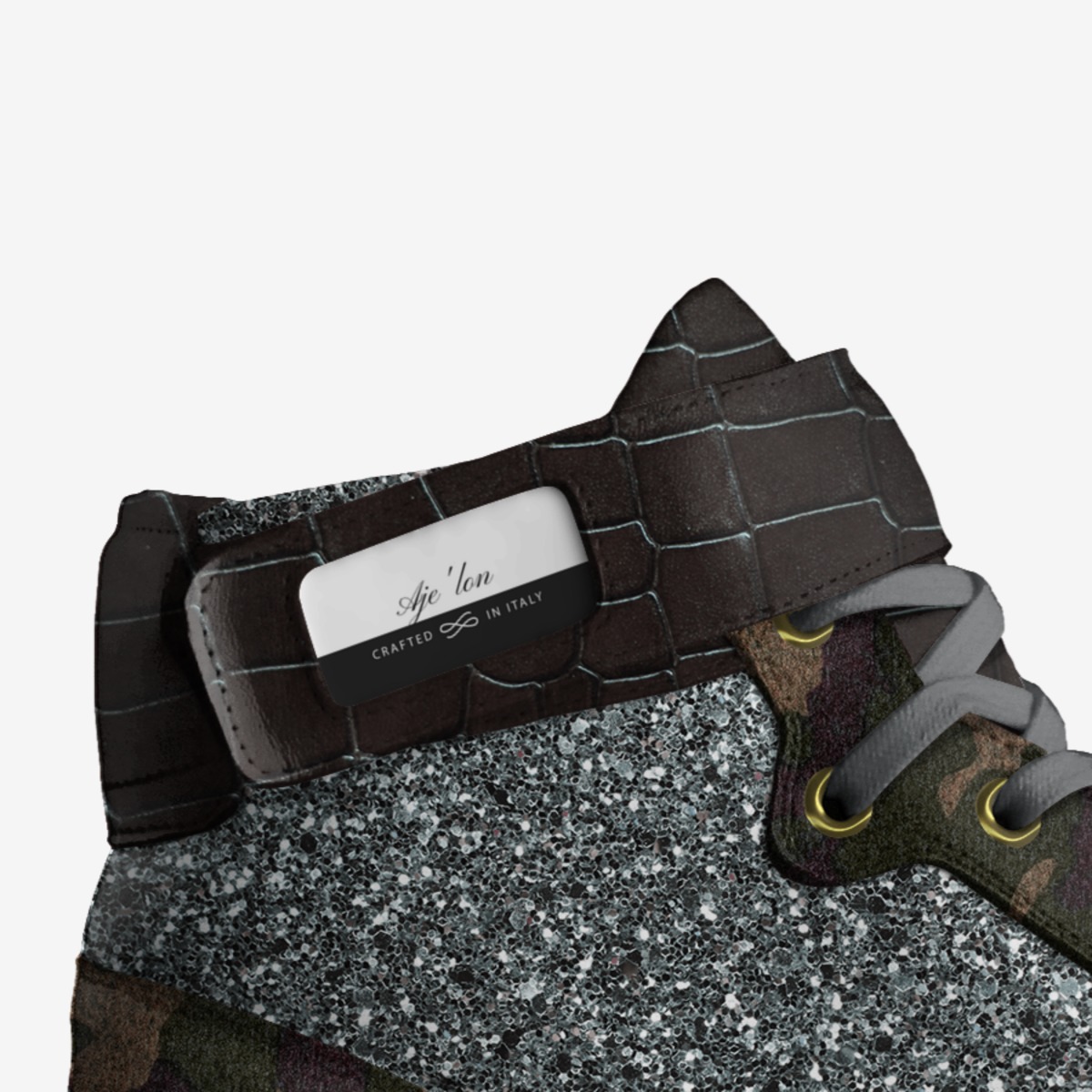 Aje'lon custom made in Italy shoes by Ajel'On Hill | Detail view