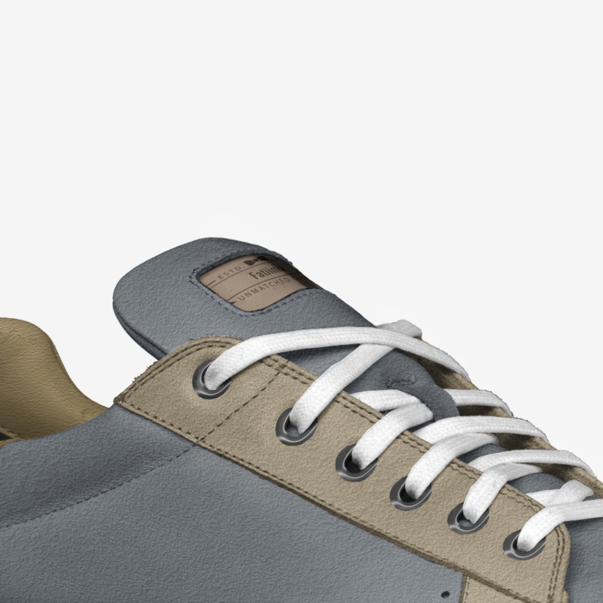 Fatiima  custom made in Italy shoes by Fatii Trawareh | Detail view