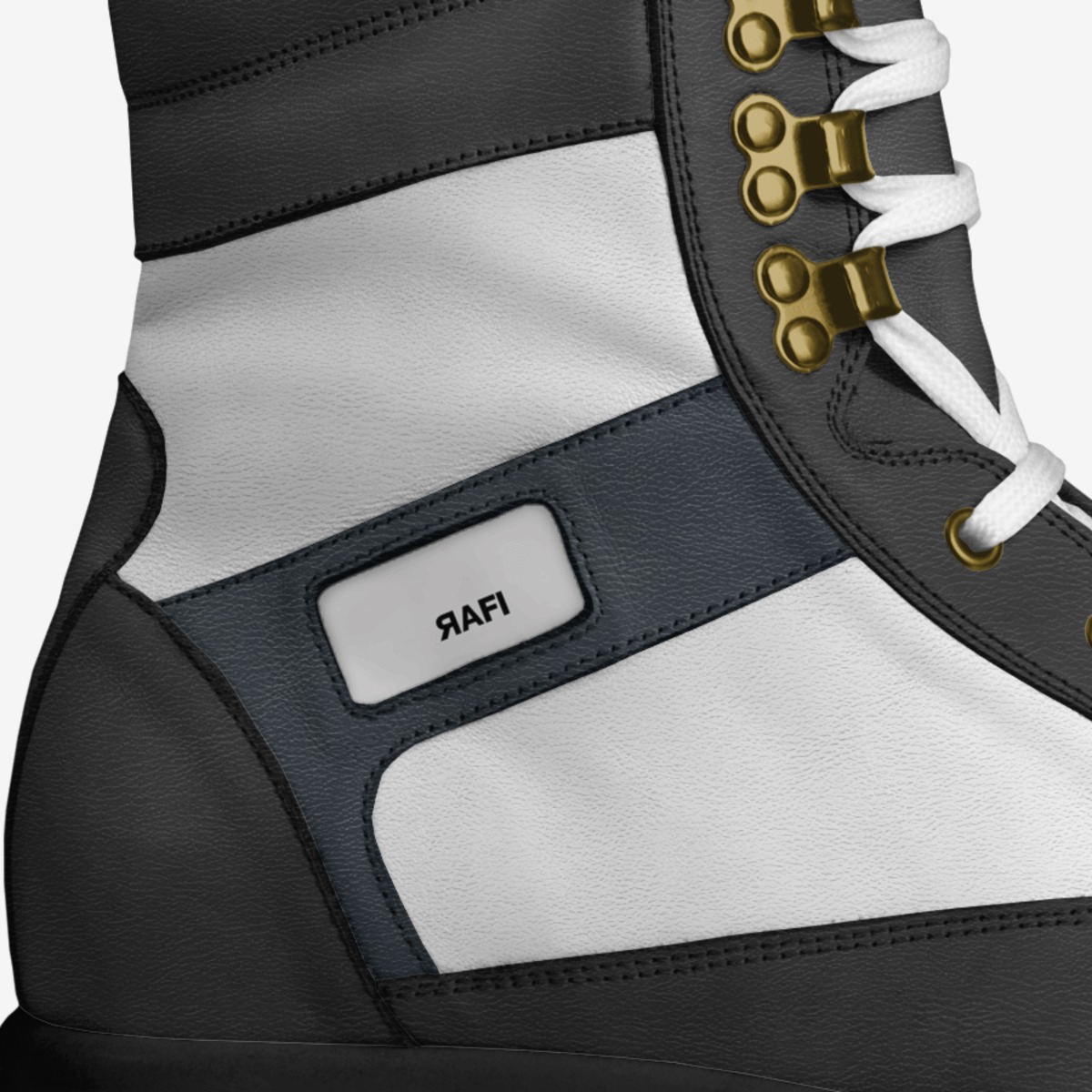 Rafi custom made in Italy shoes by Hemza Abderrafi | Detail view