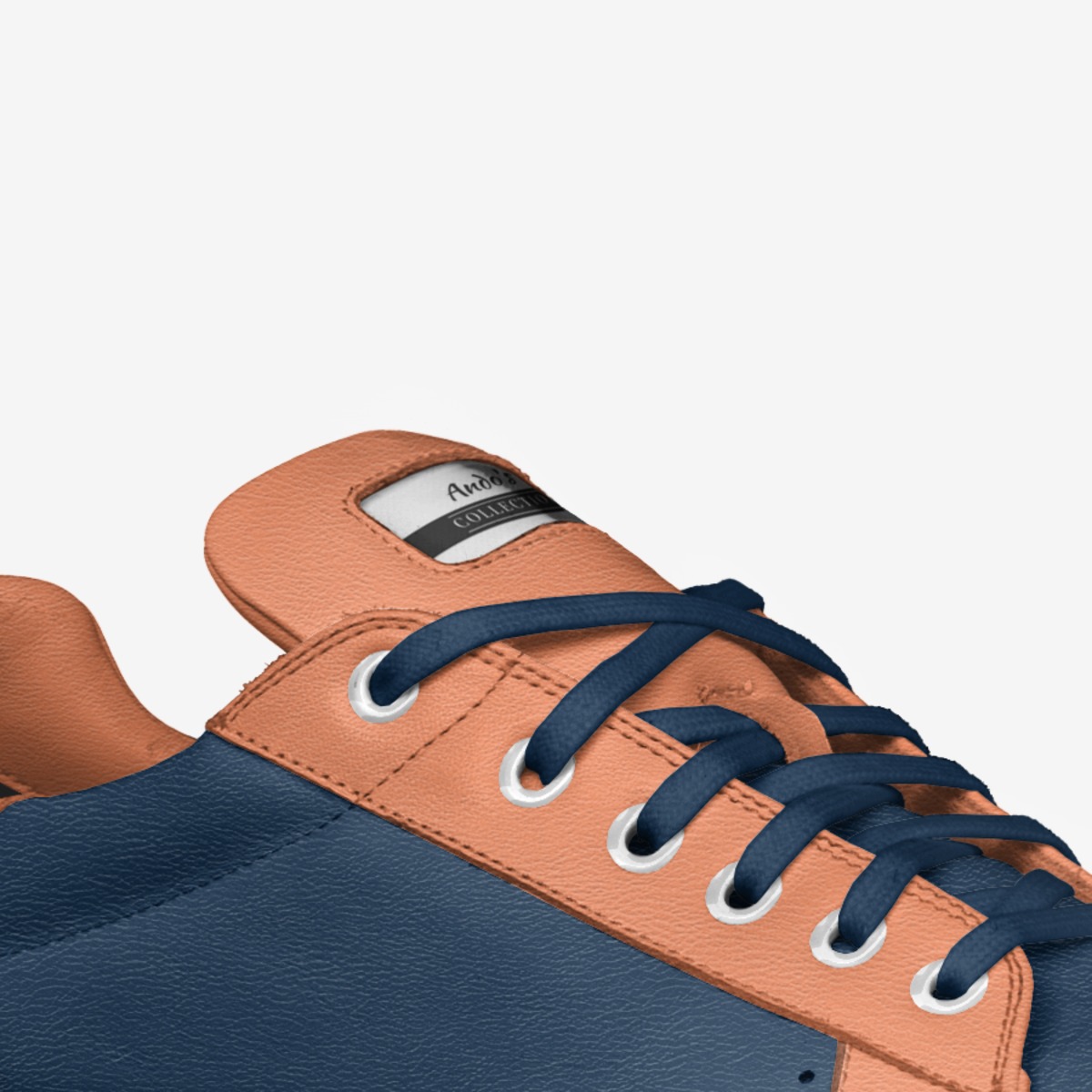 Ando's custom made in Italy shoes by Glenn Anderson | Detail view