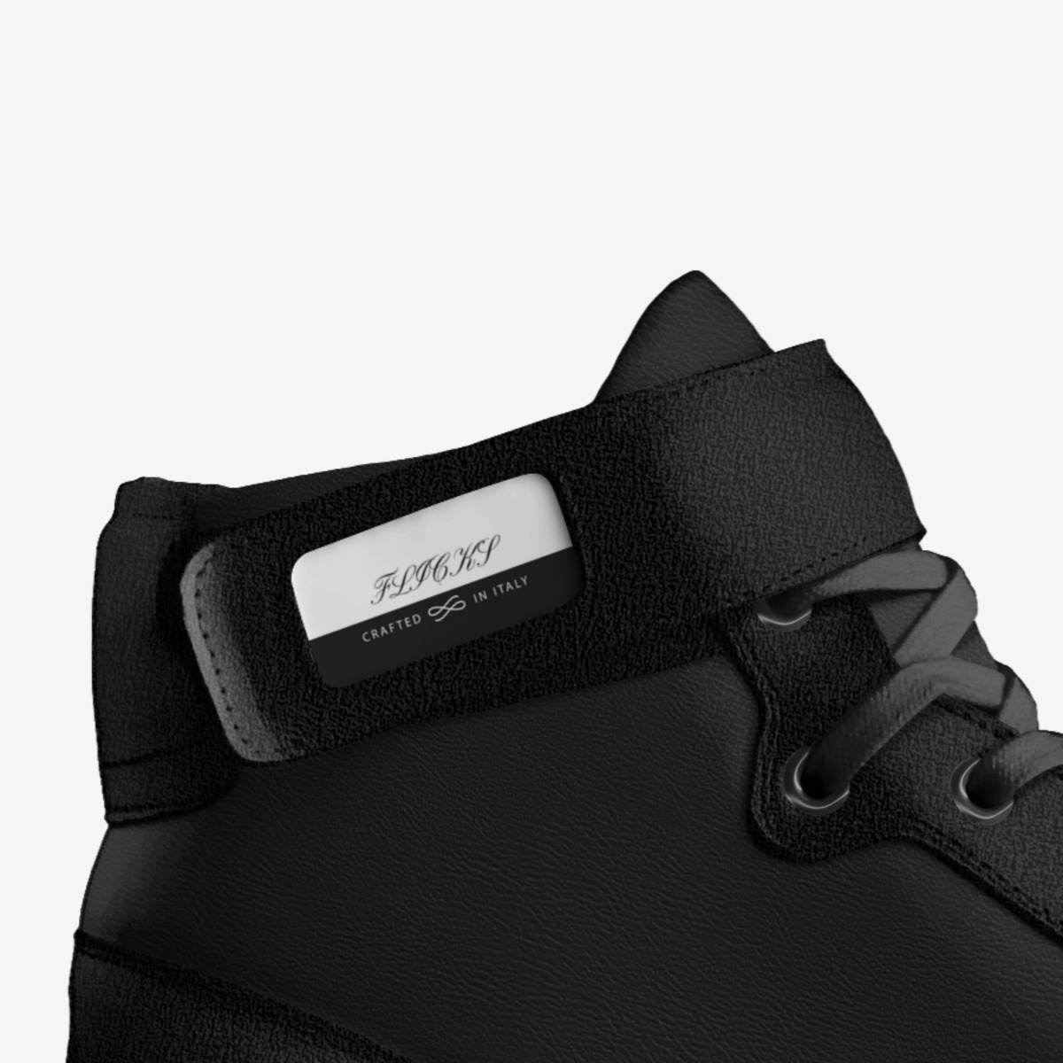 FLICKS custom made in Italy shoes by Vincent Kibe | Detail view