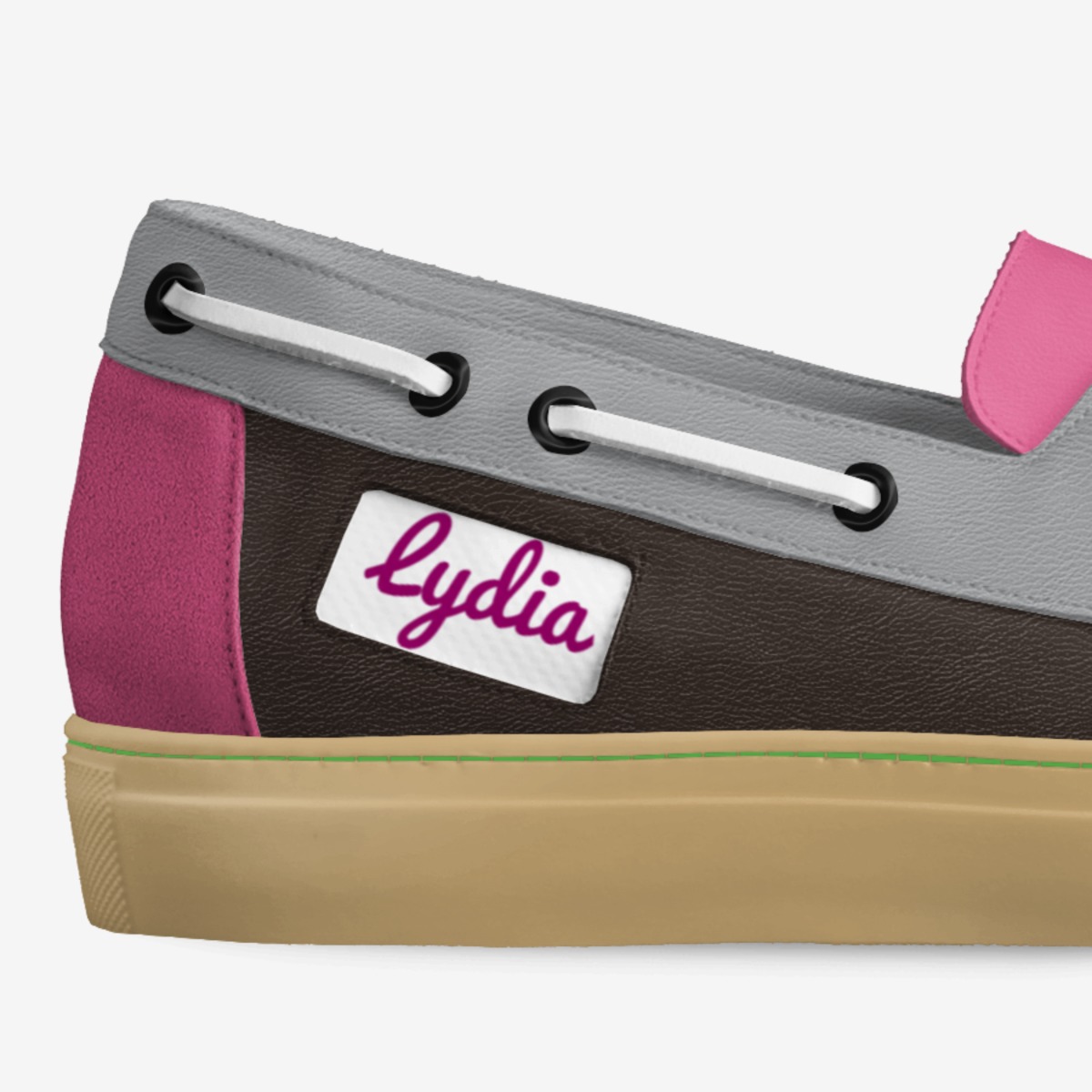 COCO custom made in Italy shoes by Lydia Farnsworth | Detail view