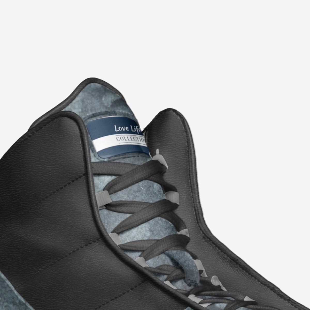 Love Life custom made in Italy shoes by The Berry Strip Smallholding Homestead | Detail view