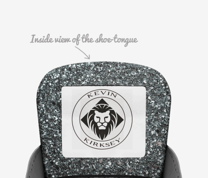 Kevin Kirksey custom made in Italy shoes by Kevin Kirksey | Tongue view