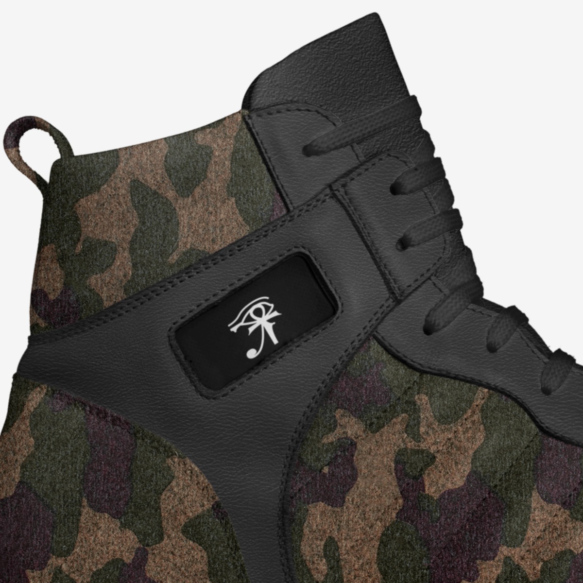 Shujaa II custom made in Italy shoes by Dnbe Apparel | Detail view