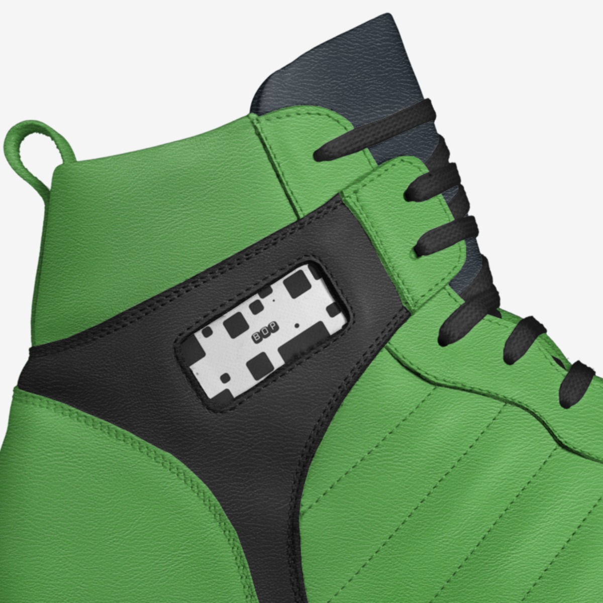 Bop custom made in Italy shoes by Serinity Johnson | Detail view