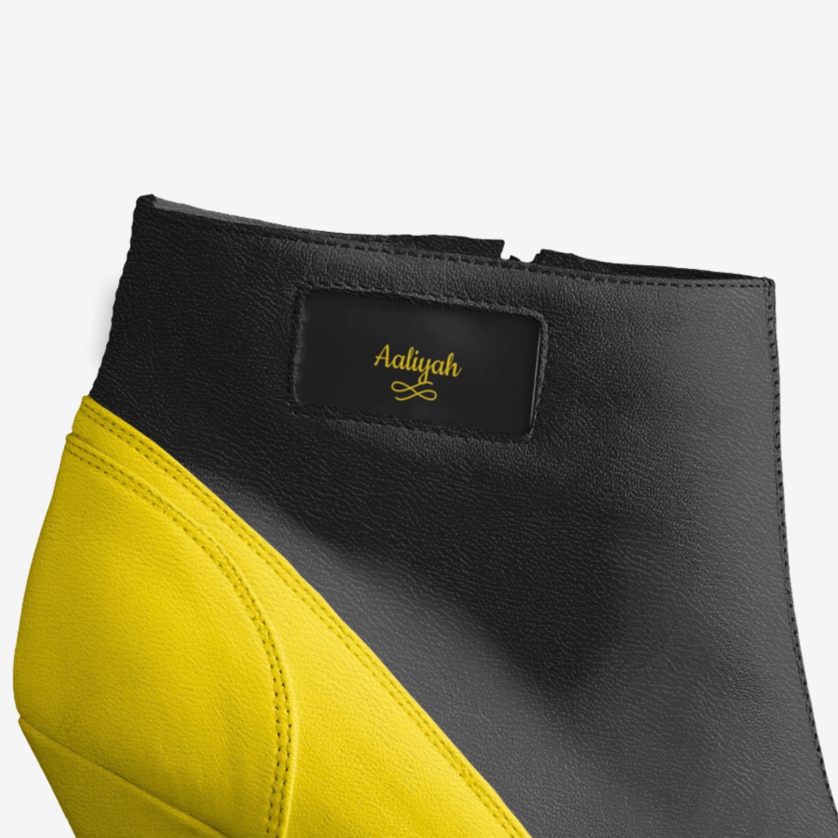 Aaliyah custom made in Italy shoes by Googo | Detail view