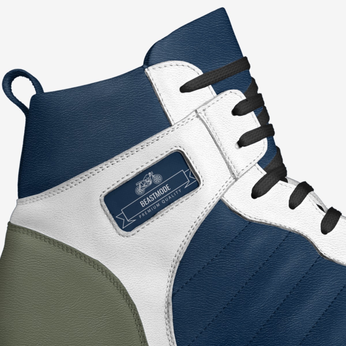 beastmode custom made in Italy shoes by Cole | Detail view