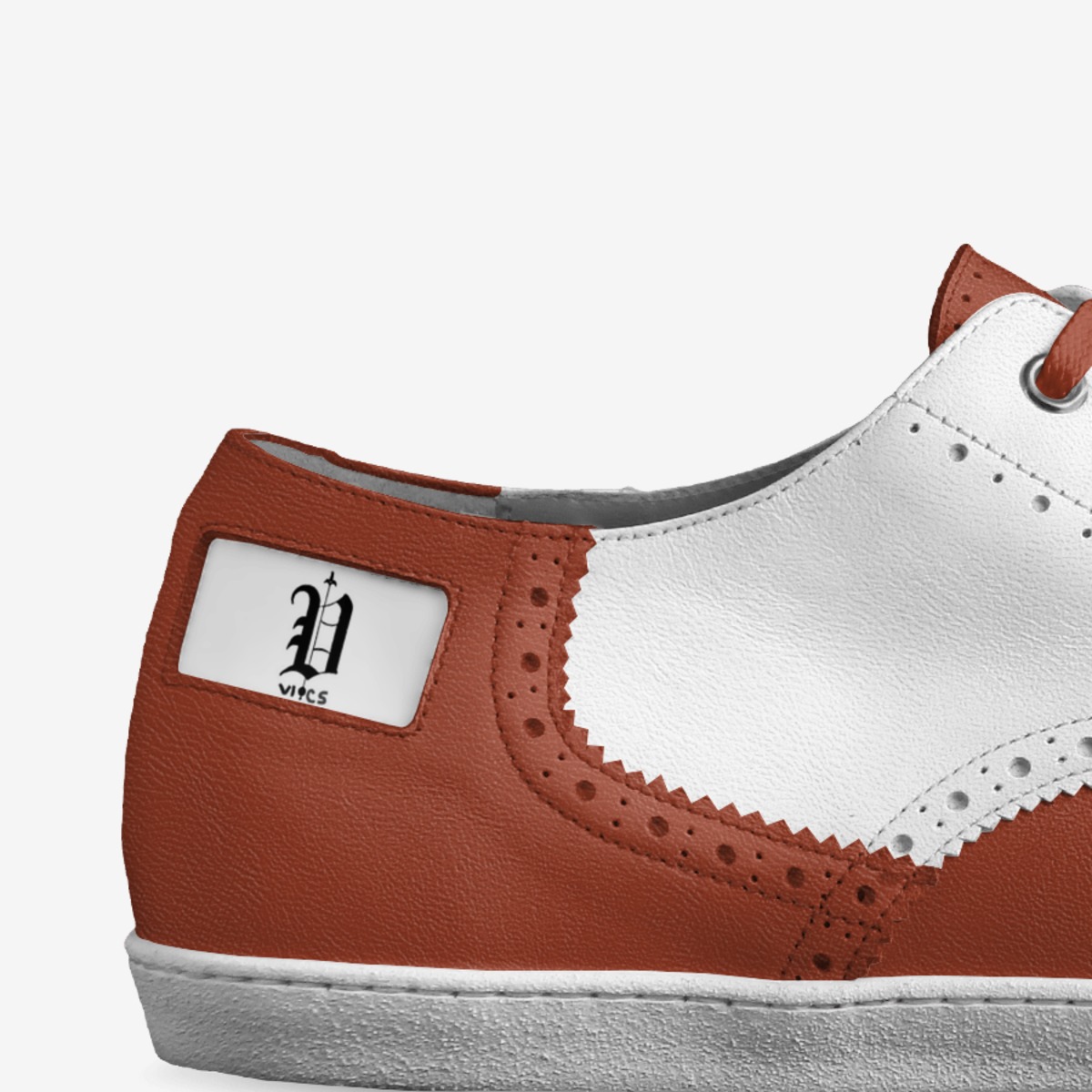 vics groovy custom made in Italy shoes by Brayden Murphy | Detail view