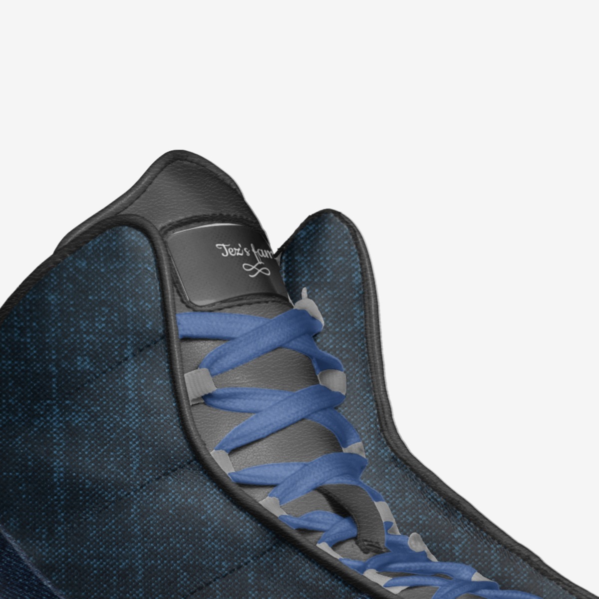Jk66 custom made in Italy shoes by Martez Newman | Detail view