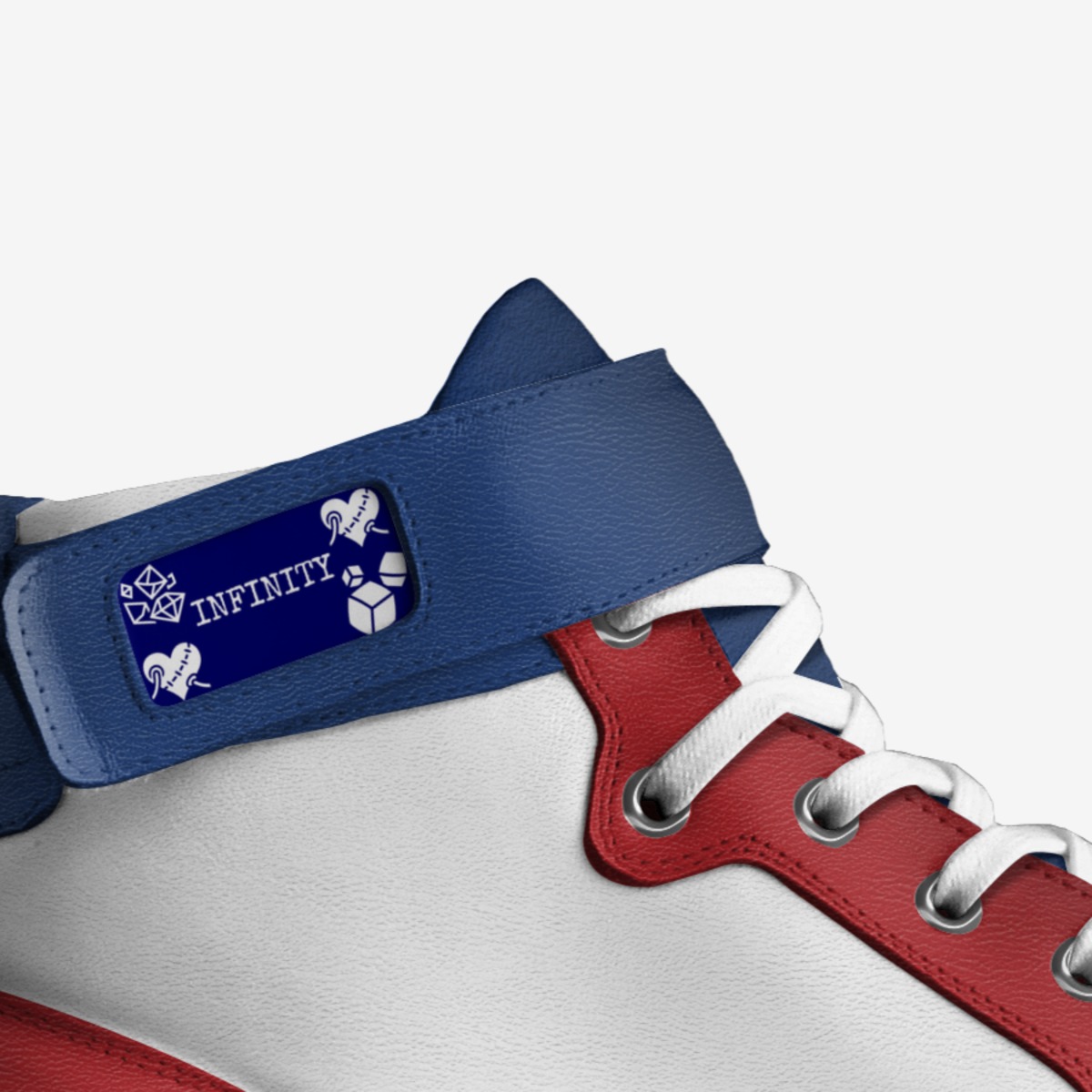 PLATINUM INFINITY custom made in Italy shoes by Elliesha Naidoo | Detail view