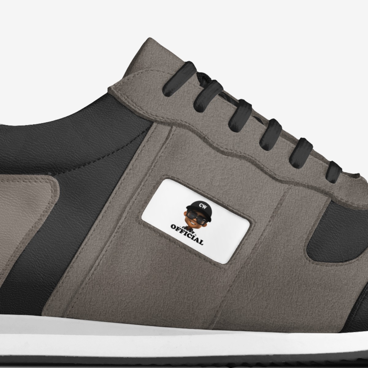 CW FLAVA custom made in Italy shoes by Terrence Ford | Detail view