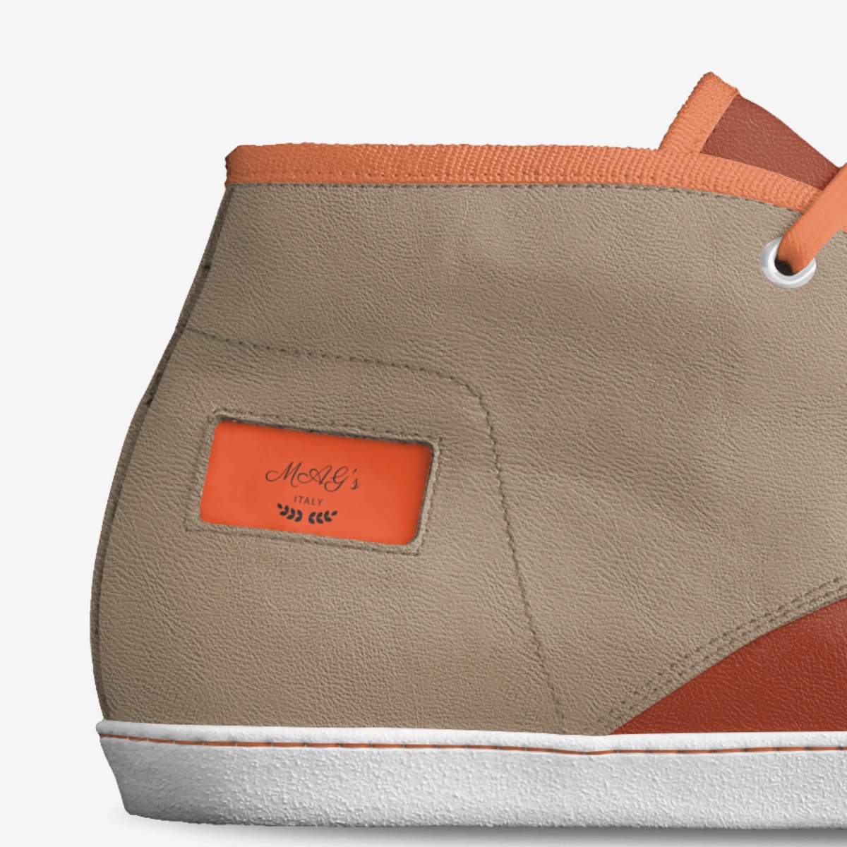MAG's custom made in Italy shoes by Marco Graham | Detail view