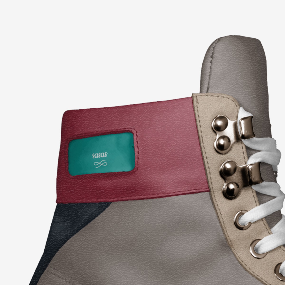 sasas custom made in Italy shoes by Michela Luna Parkle | Detail view