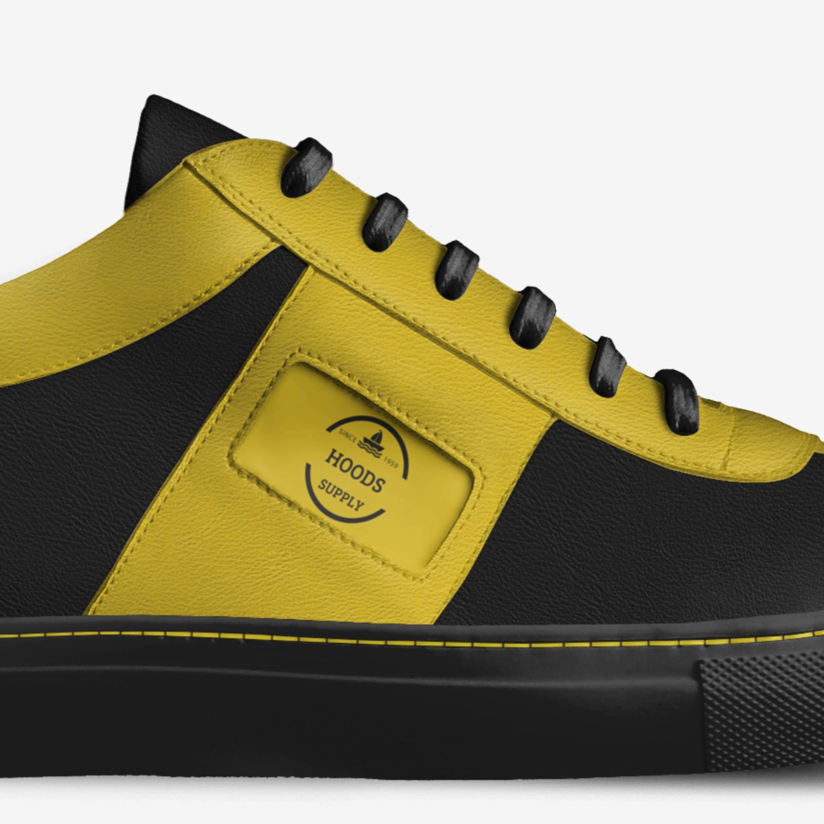 Hoods custom made in Italy shoes by David Smith | Detail view