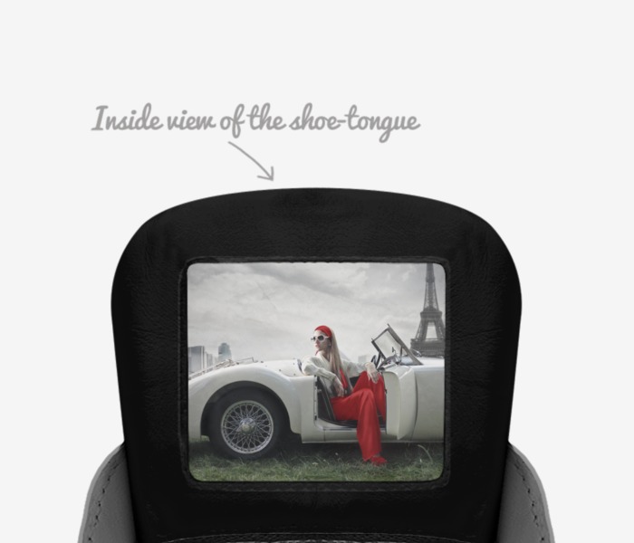 kemal custom made in Italy shoes by Kemal Ozhalepli | Tongue view