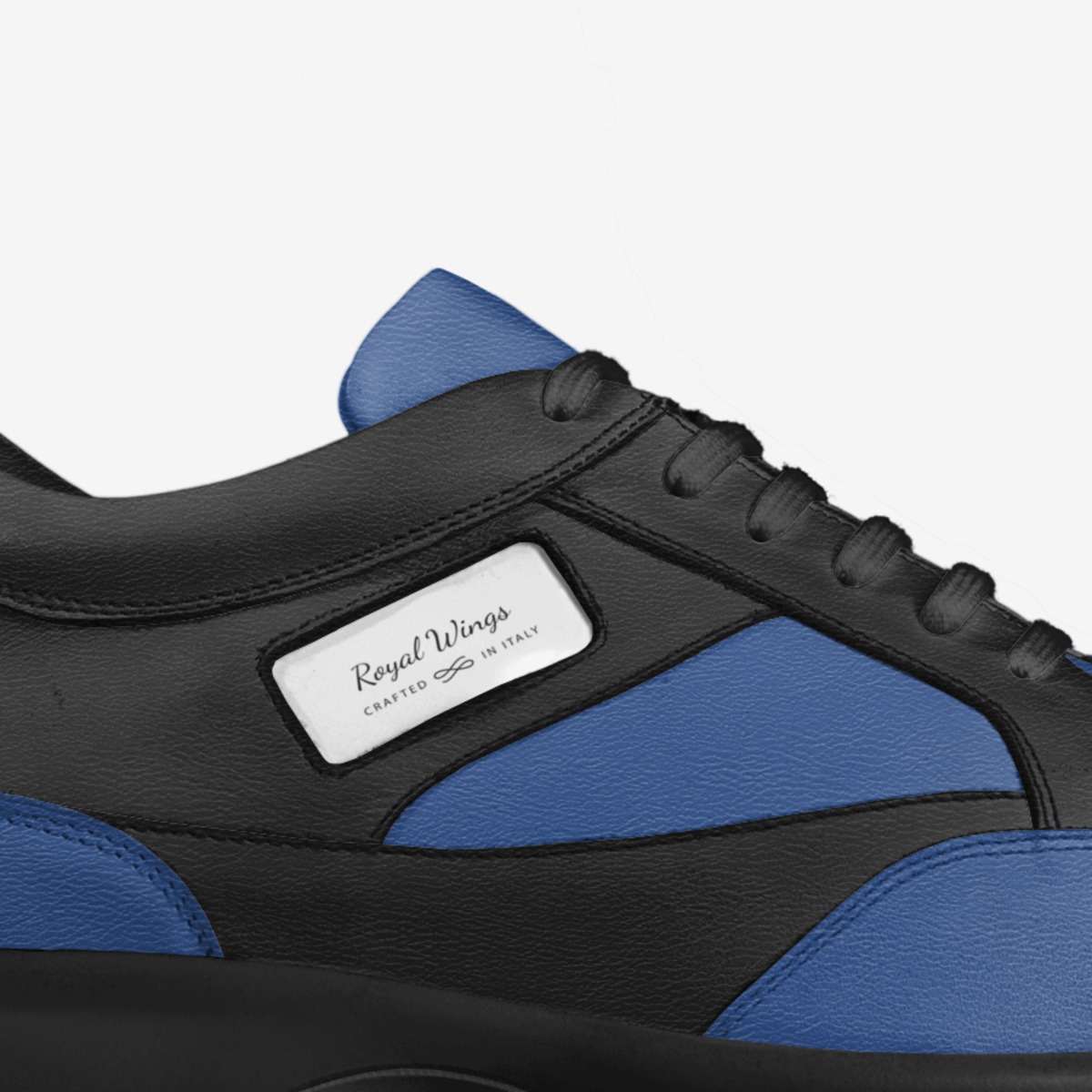 Royal Wings  custom made in Italy shoes by Mason Reyes | Detail view