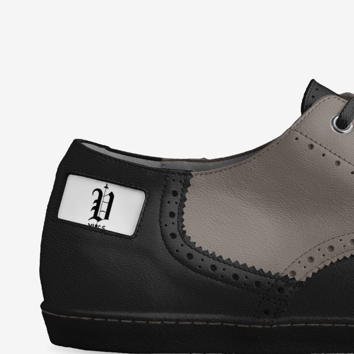 Vics derby custom made in Italy shoes by Brayden Murphy | Detail view