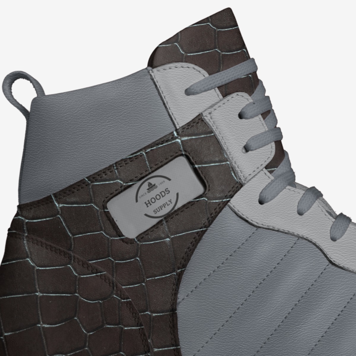 Hoods custom made in Italy shoes by David Smith | Detail view