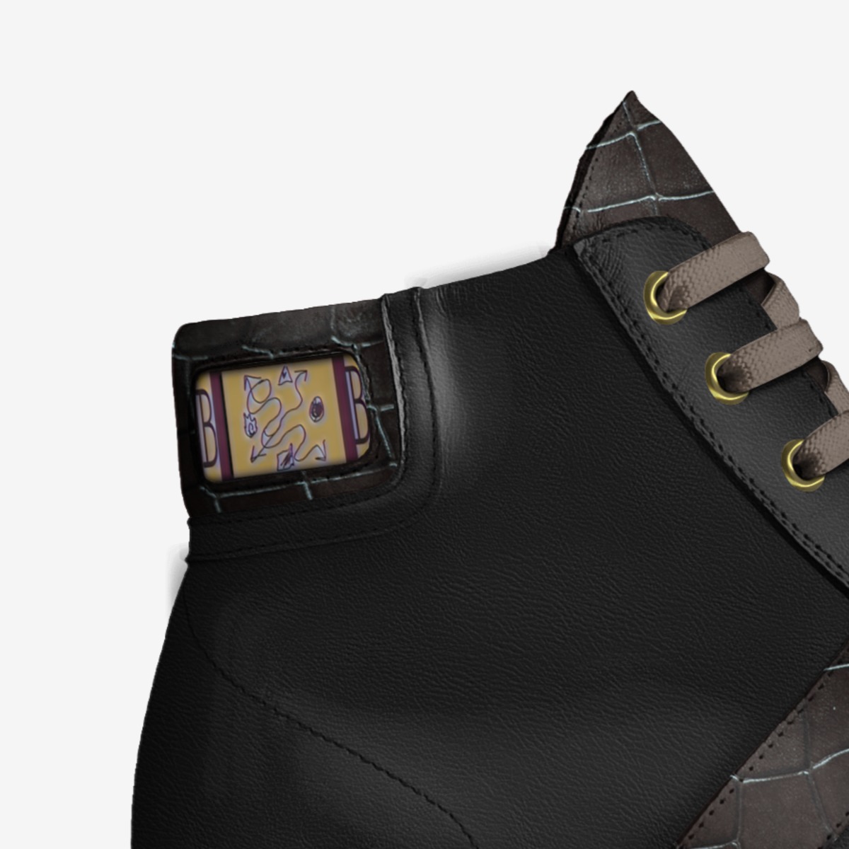 The Star Strap custom made in Italy shoes by Joshua Fuller | Detail view