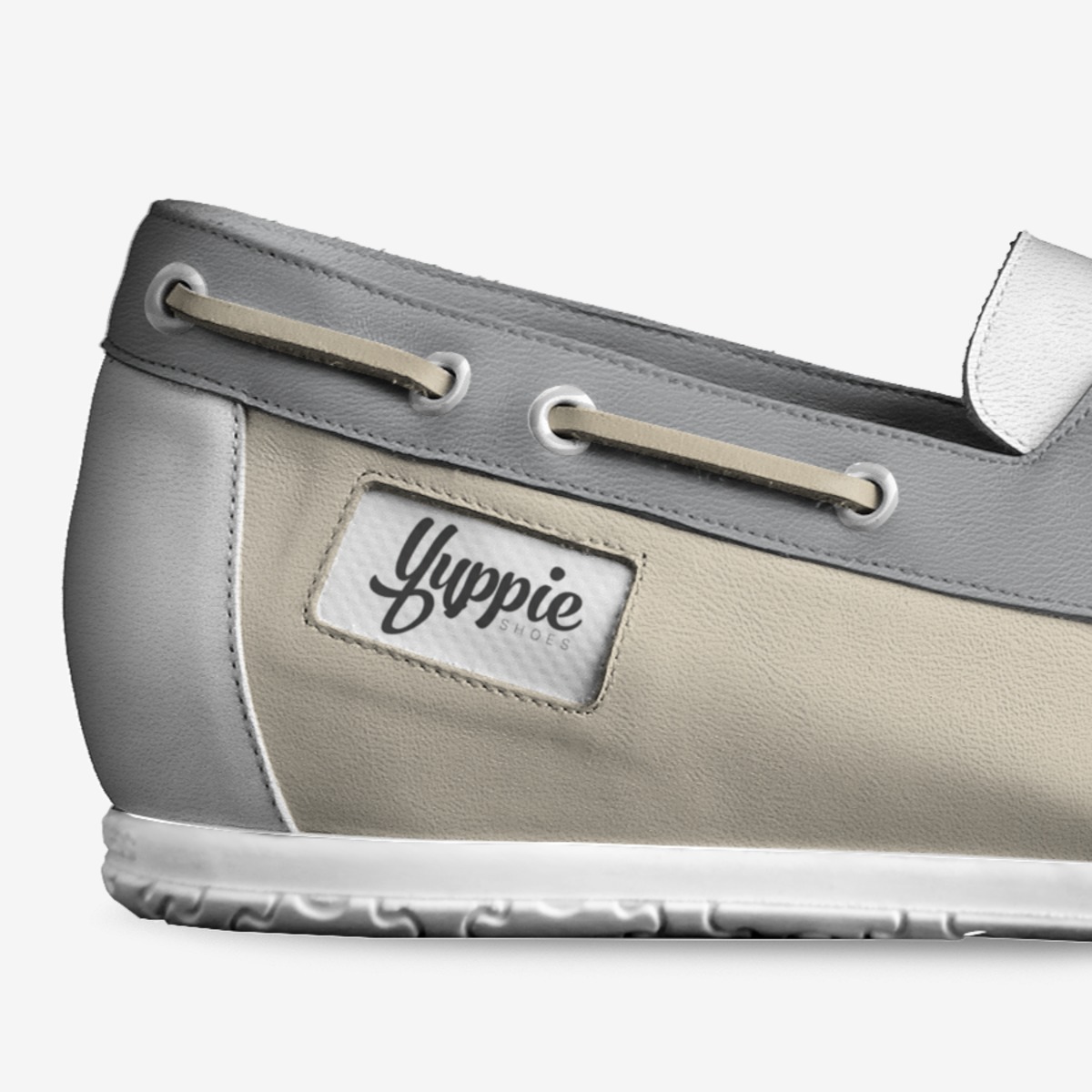 Yuppie custom made in Italy shoes by Cameron James | Detail view