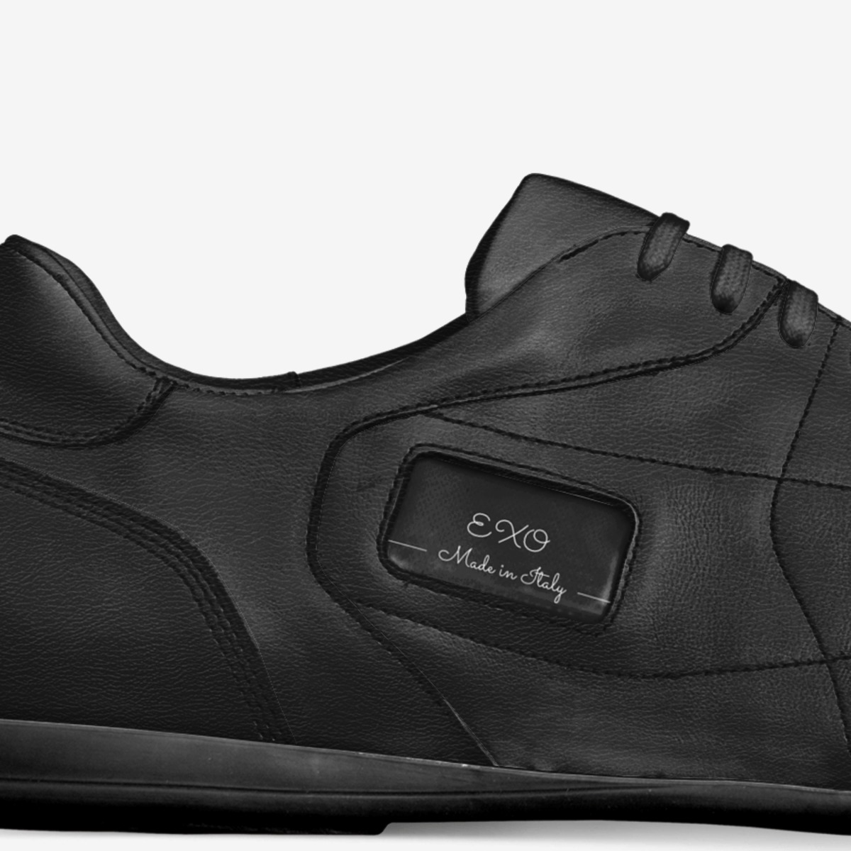 EXO  custom made in Italy shoes by Ein Odom | Detail view