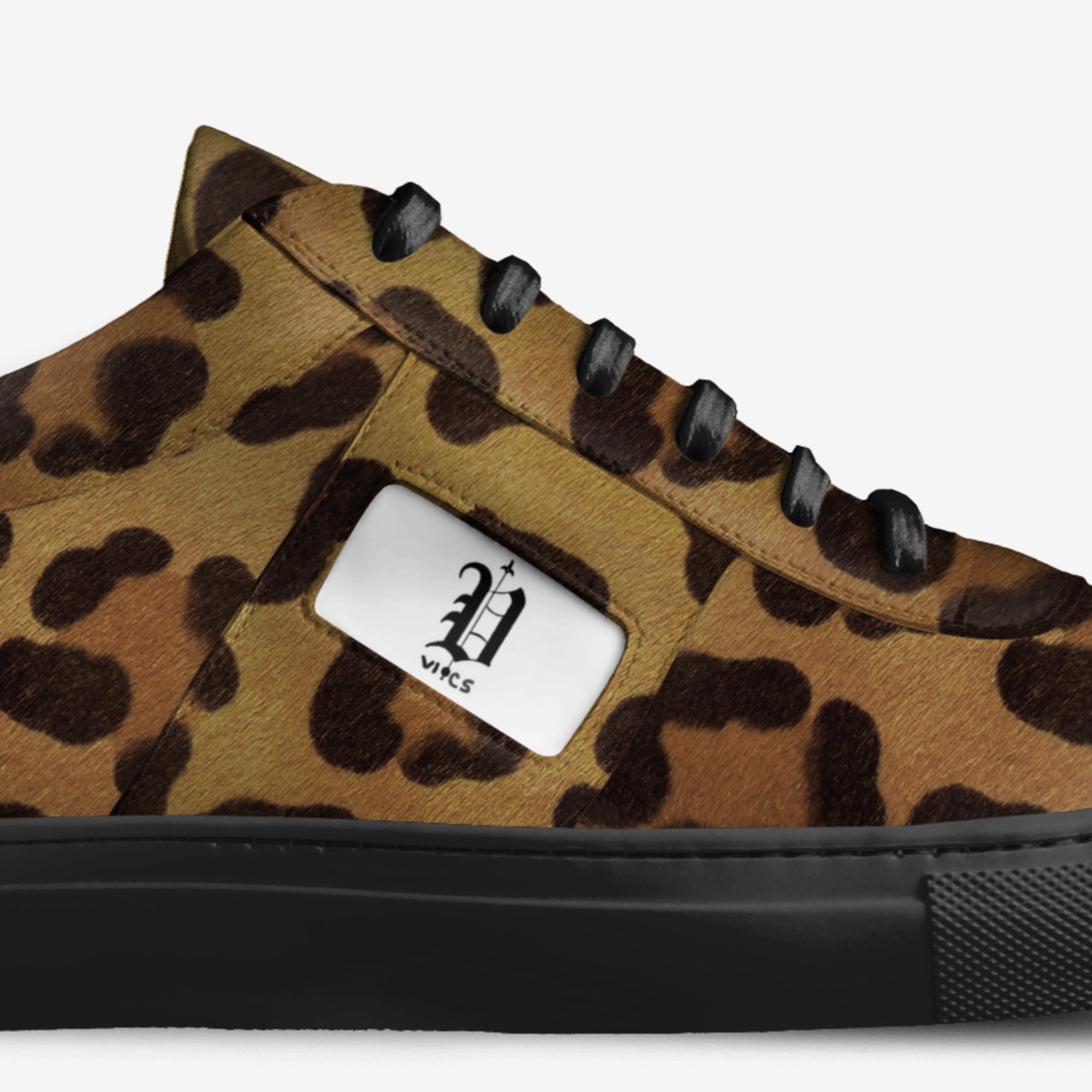 vics jaguar  custom made in Italy shoes by Brayden Murphy | Detail view
