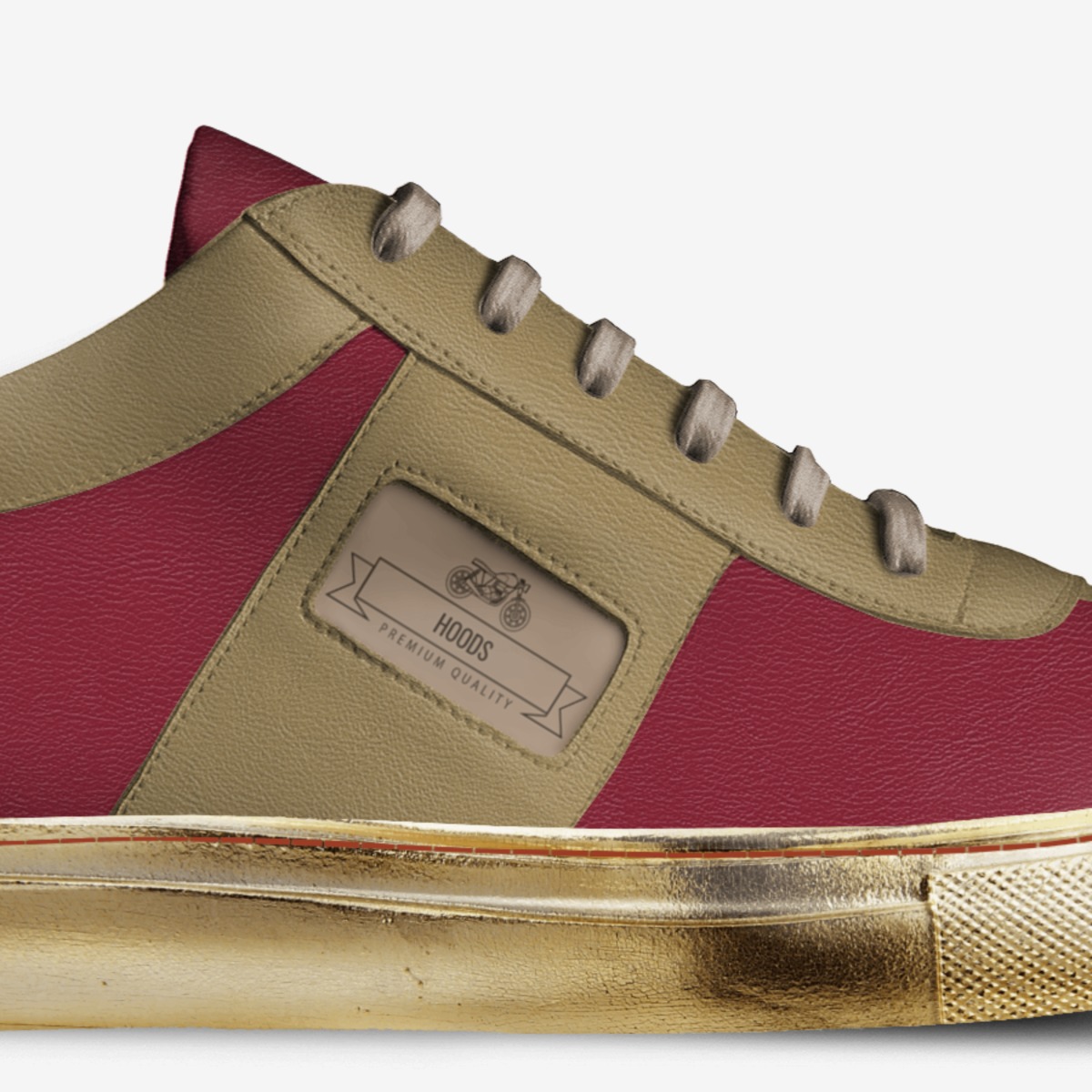 Hoods custom made in Italy shoes by David Smith | Detail view