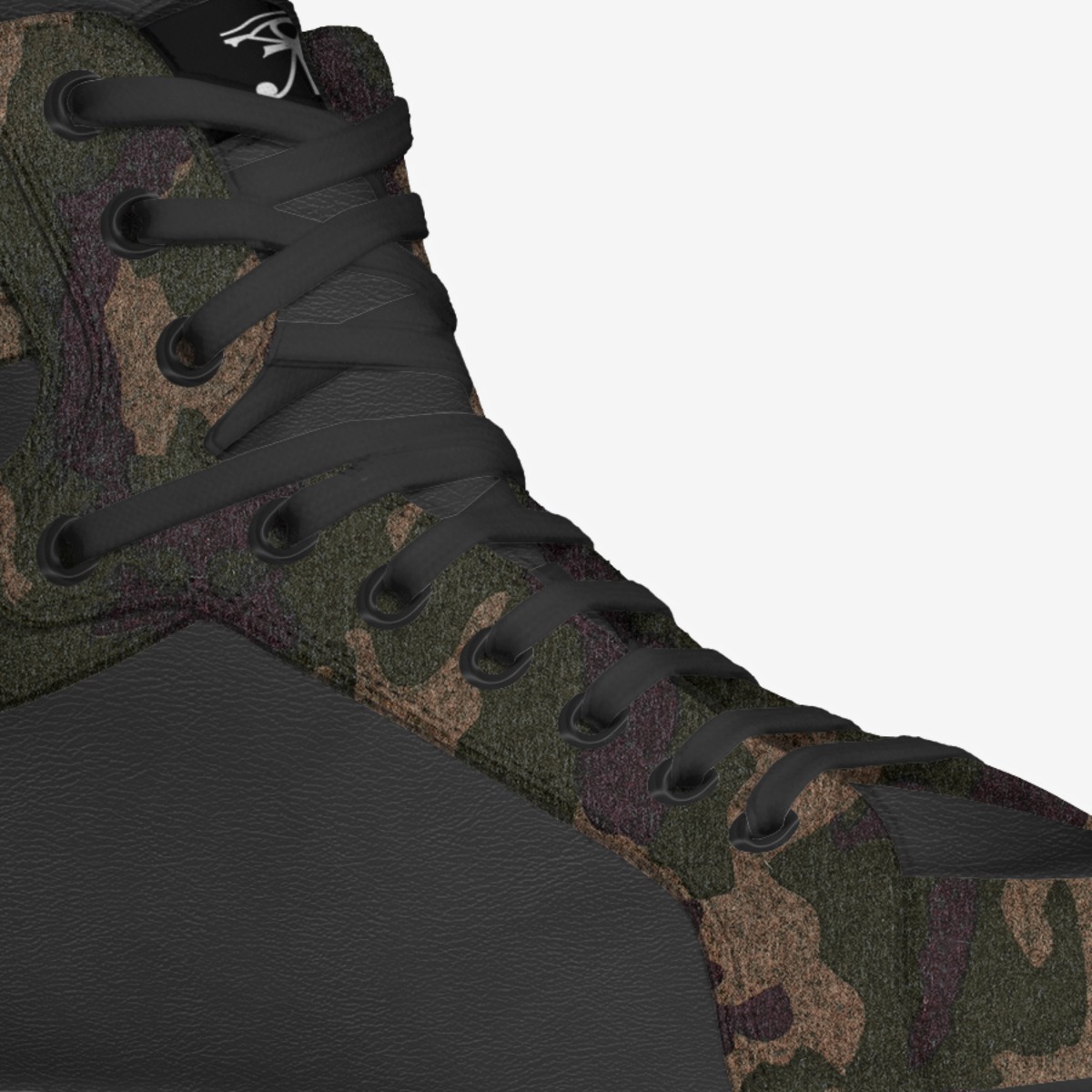 Jegna - Army custom made in Italy shoes by Dnbe Apparel | Detail view