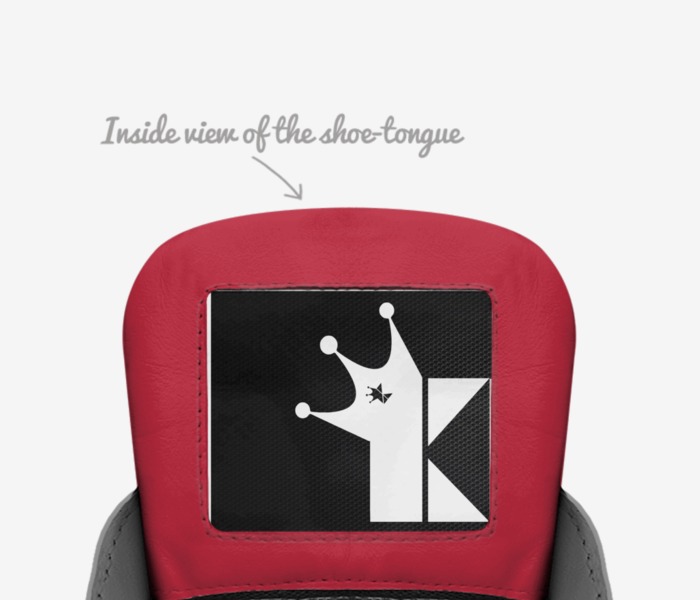 The Krouns custom made in Italy shoes by Ryan Colson | Tongue view