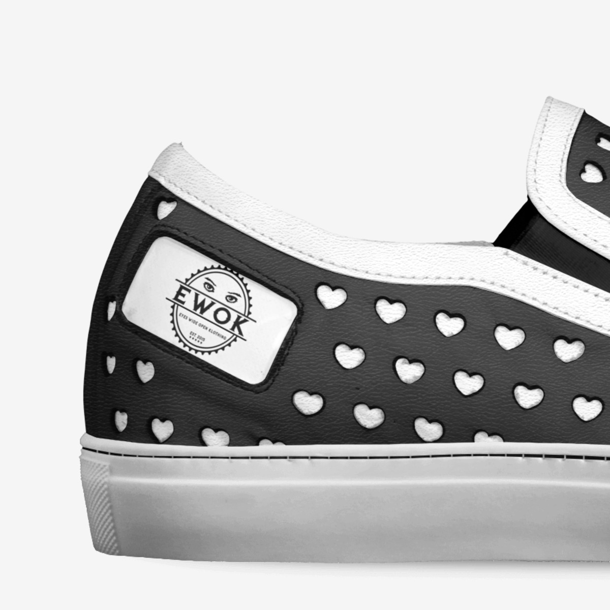 EWOK CHERISH custom made in Italy shoes by Amp Jones | Detail view