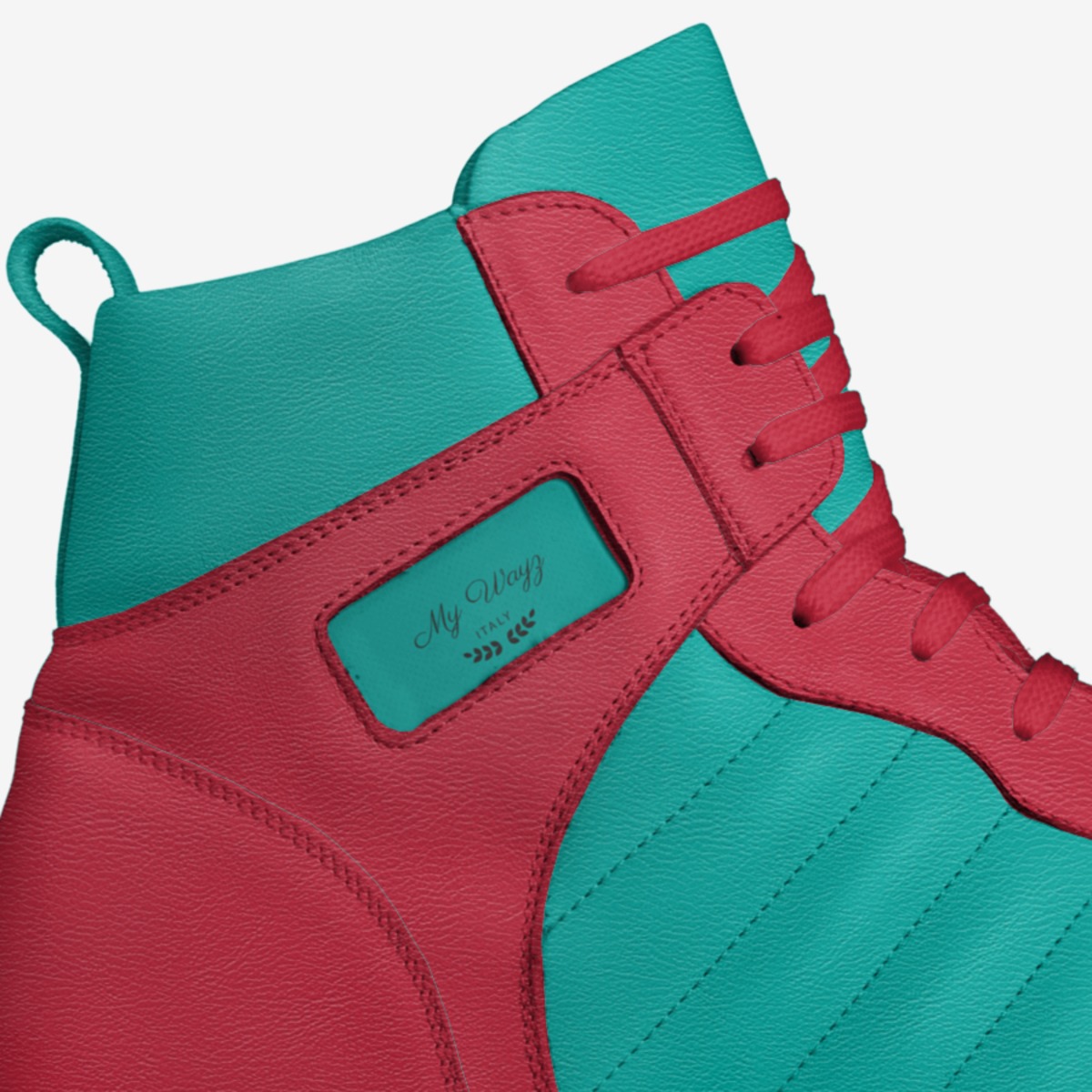 My Wayz custom made in Italy shoes by Natasha Robinson | Detail view