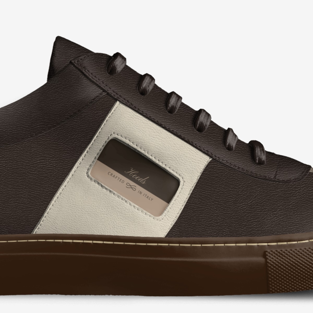 Hoods custom made in Italy shoes by David Smith | Detail view