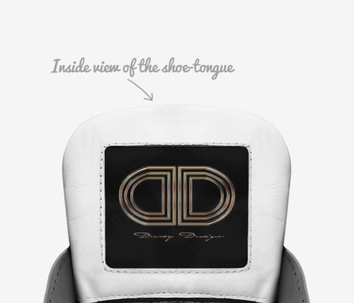 devoy devoy desing custom made in Italy shoes by Bruce Lee | Tongue view