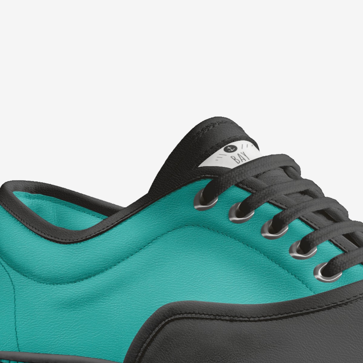 Bay custom made in Italy shoes by Sean Robie | Detail view