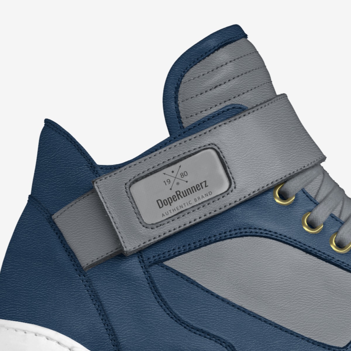 DopeRunnerz custom made in Italy shoes by Victor Duncan | Detail view