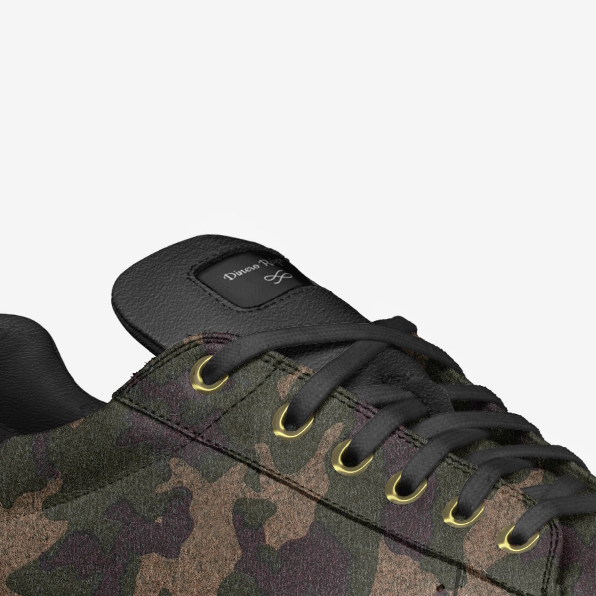 Lowtop  custom made in Italy shoes by Dinero Rápido | Detail view