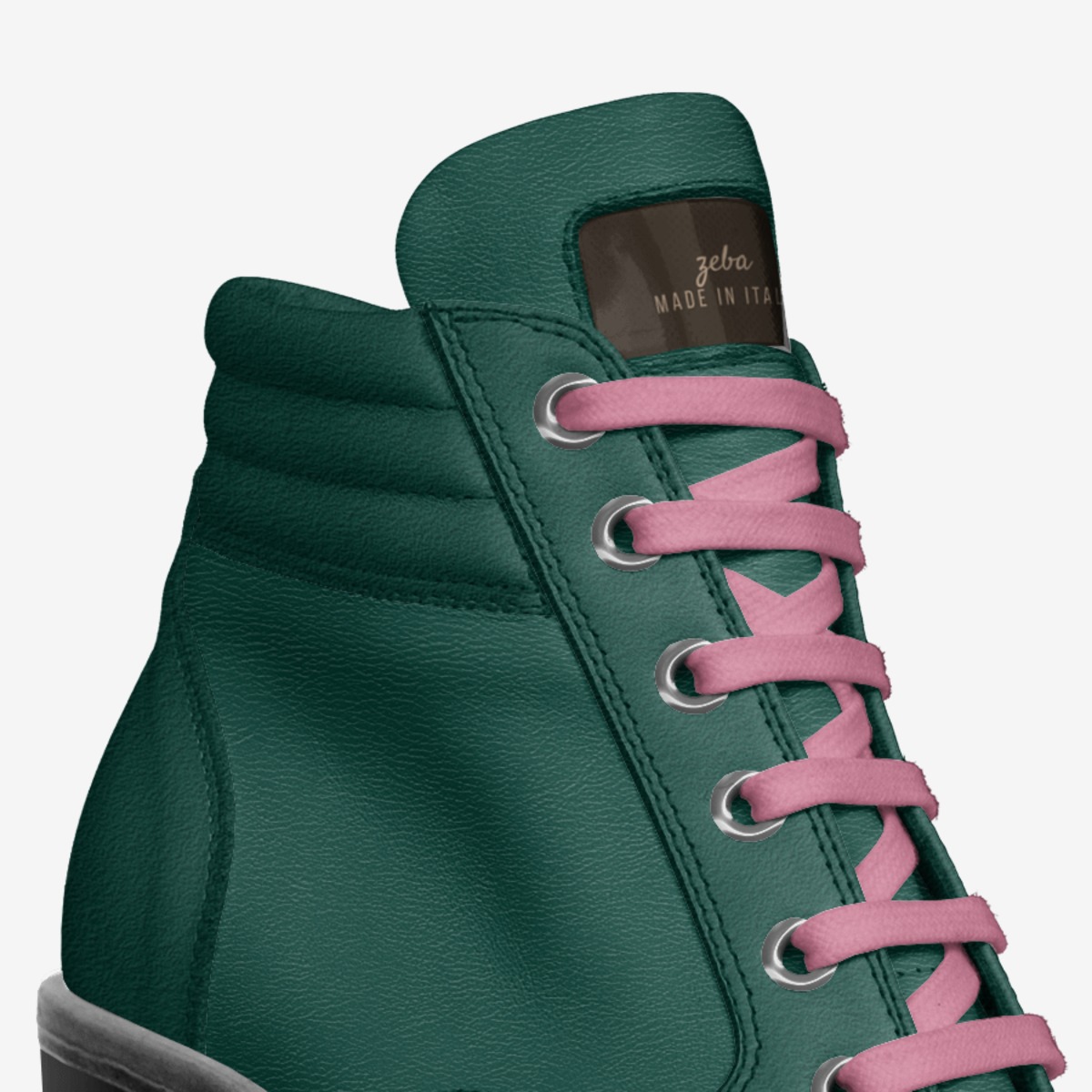 zeba custom made in Italy shoes by Zeba Mutal | Detail view