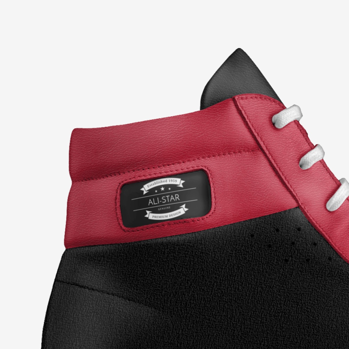 Ali-Star custom made in Italy shoes by Dalton Patterson | Detail view