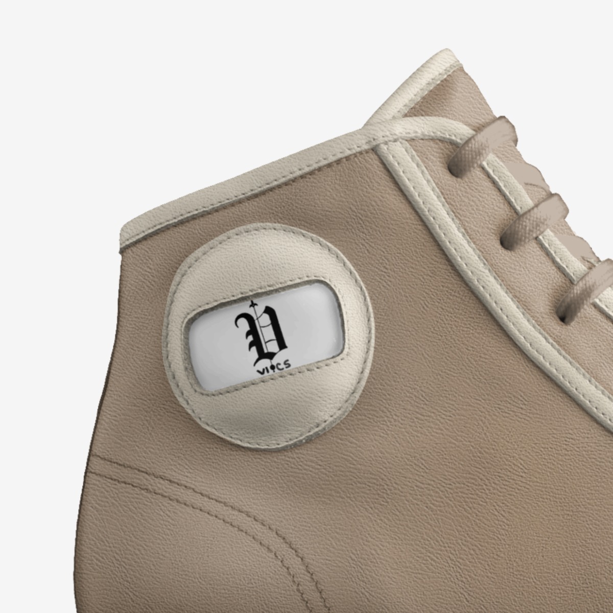 Vics art 70 custom made in Italy shoes by Brayden Murphy | Detail view