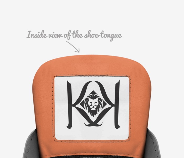 Kevin Kirksey custom made in Italy shoes by Kevin Kirksey | Tongue view