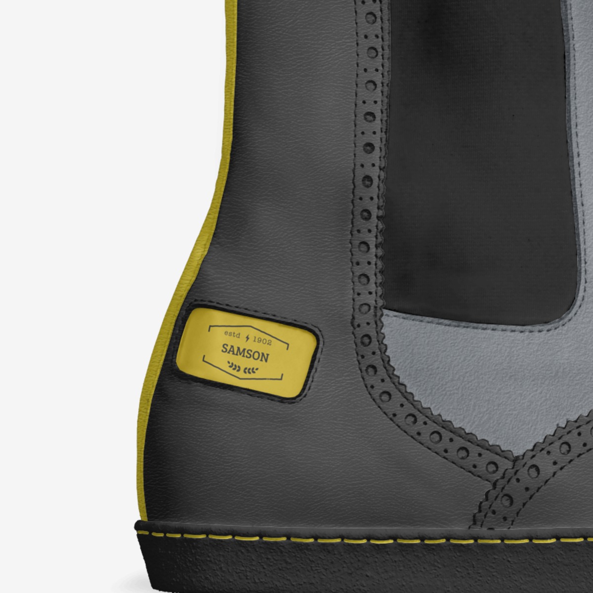 samson custom made in Italy shoes by Samuel Ruiz | Detail view