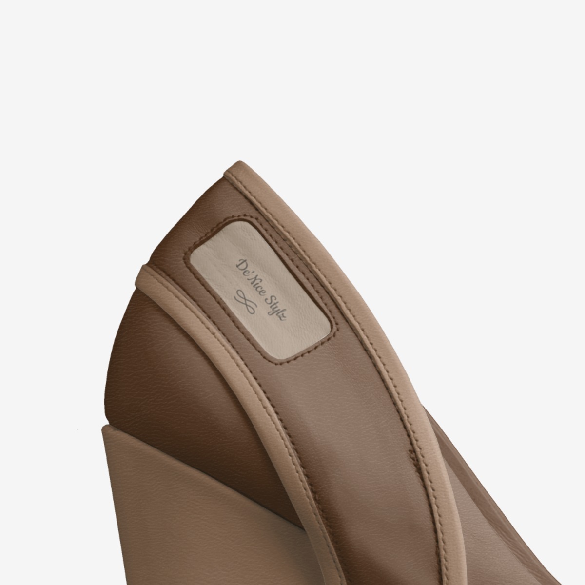 De'Nice Stylz custom made in Italy shoes by Natasha Robinson | Detail view
