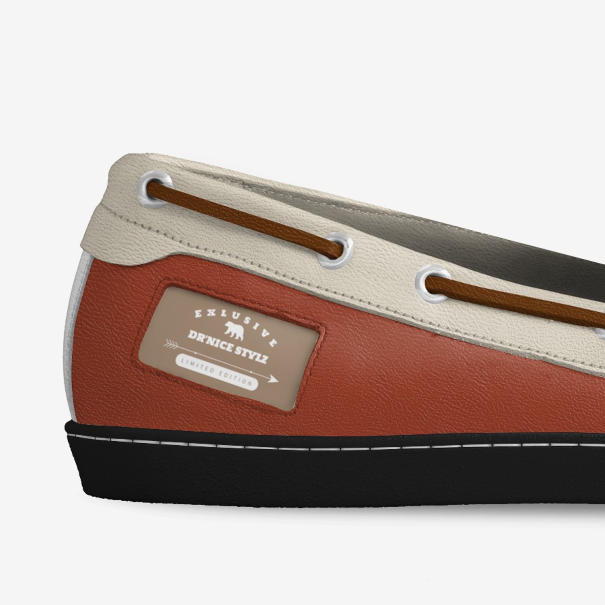 Dr'Nice Stylz custom made in Italy shoes by Natasha Robinson | Detail view