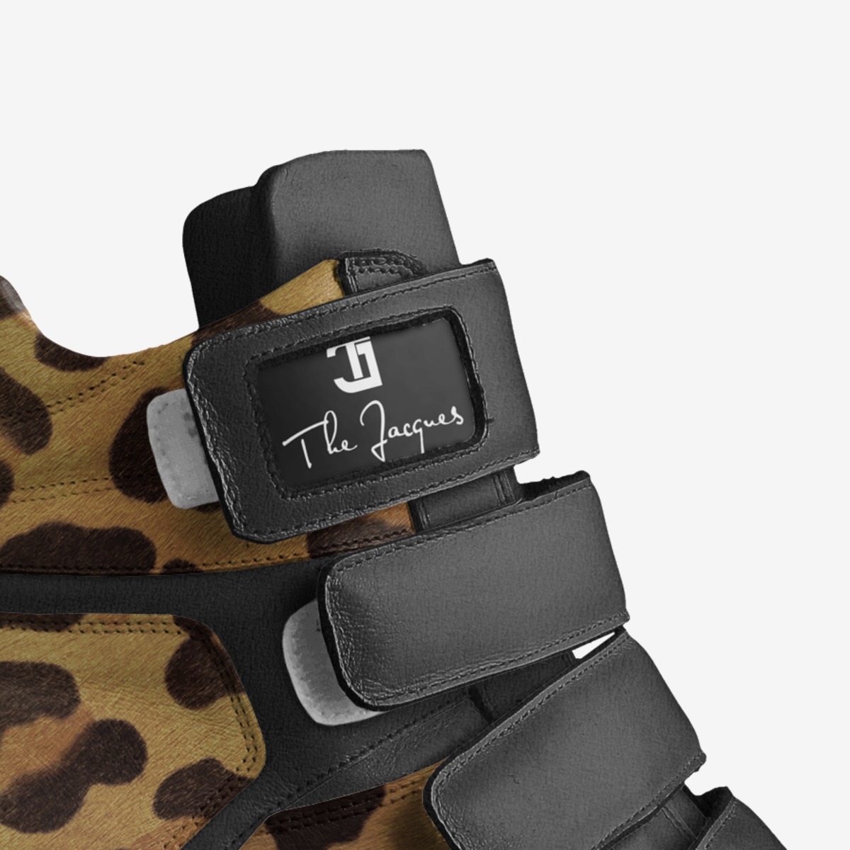 Wedge sneaks custom made in Italy shoes by The Jacques | Detail view