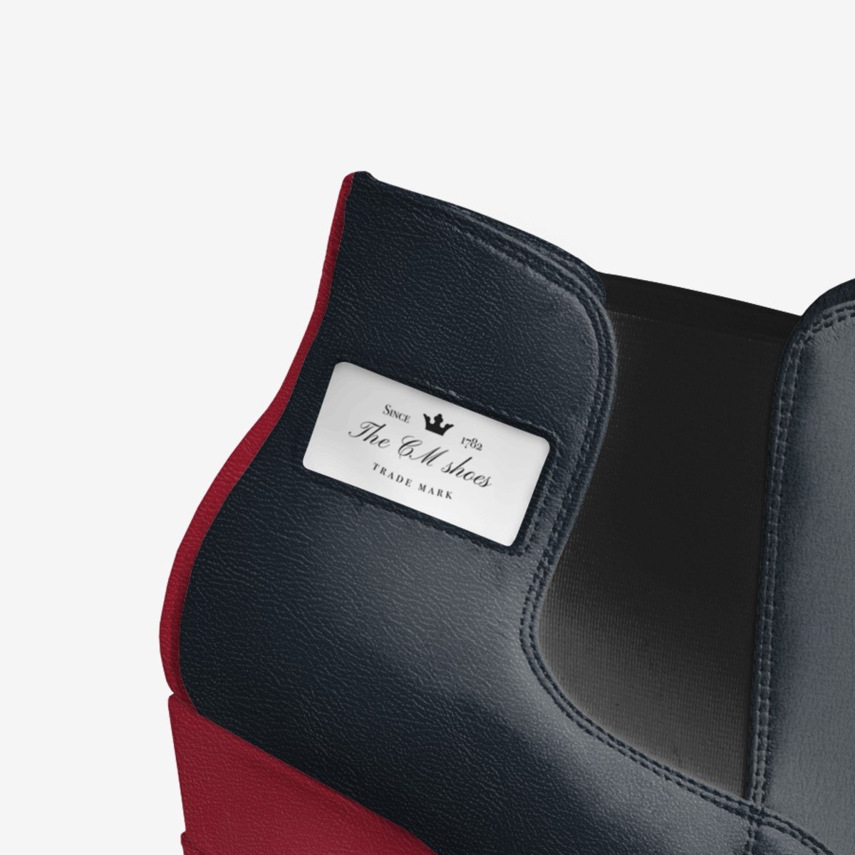 The CM shoes custom made in Italy shoes by Cheryl Ann Melton | Detail view