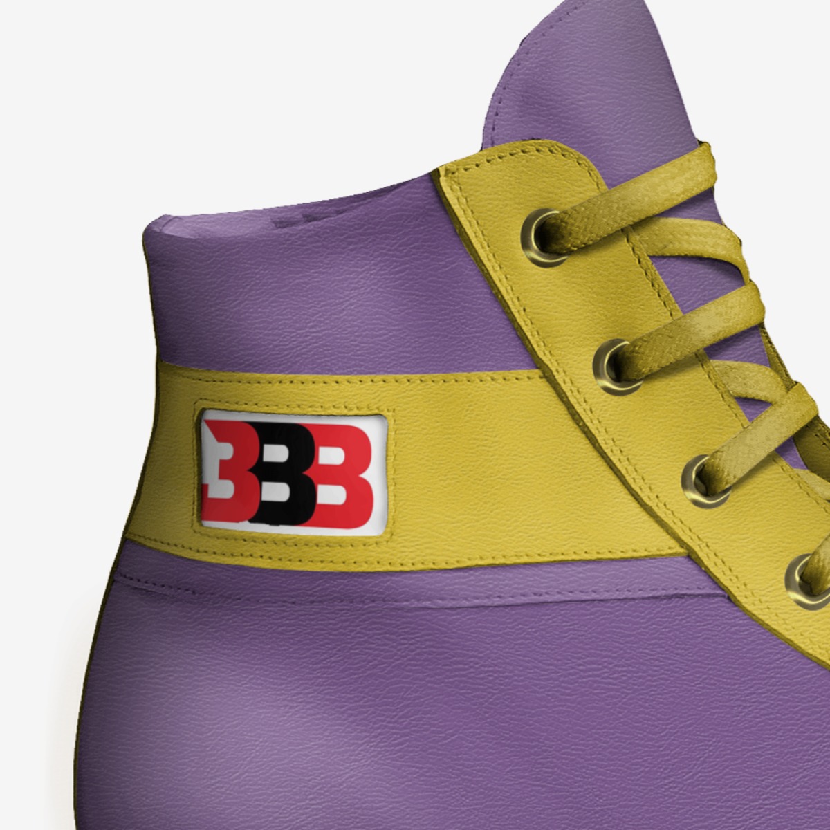 Big baller brand custom made in Italy shoes by Dunc | Detail view