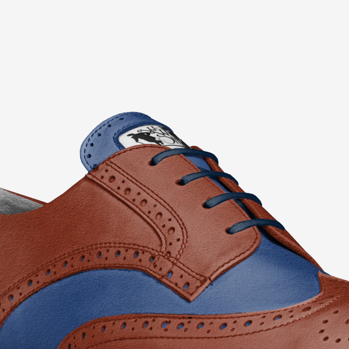 walk with style custom made in Italy shoes by Nathaniel Johnson | Detail view