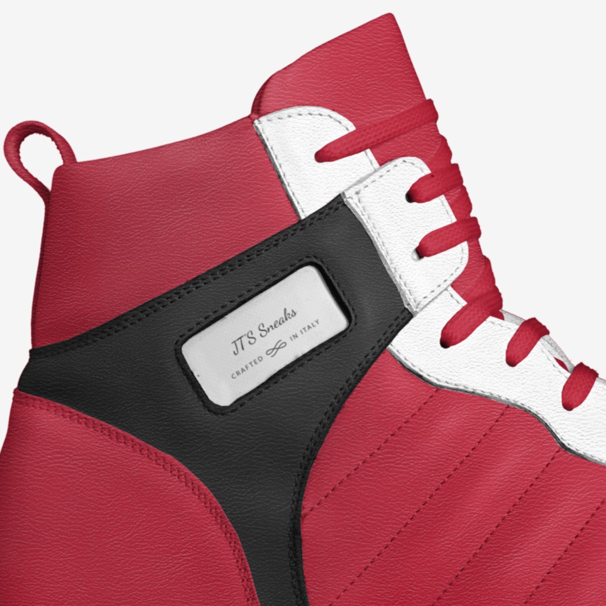 JT'S Sneaks custom made in Italy shoes by Jordan Tyler Smith | Detail view