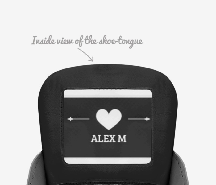 ALEX M custom made in Italy shoes by Macmogul77 Mogul | Tongue view
